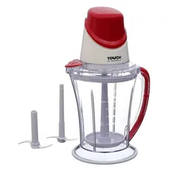 Hachoir a viande TOUCH 1.5L Avec accessoires - Rouge