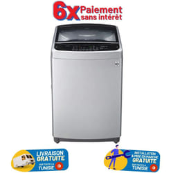 Lave Linge Top LG T1466NEHGU 14Kg - Silver