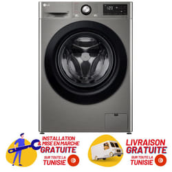 Lave Linge Frontale LG Vivace F4R3VYG6P 9kg - Silver