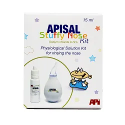 APISAL STUFFY NOSE KIT ( GOUTTES NASALES 15ML + MOUCHE )