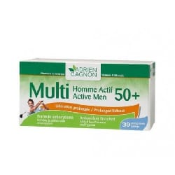 MULTI HOMME ACTIF 50+ 30 comprimés