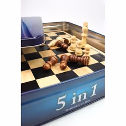 Tactic Classic Collection 5 in 1 Jeux En Bois - Vue supplémentaire 3