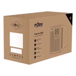 nJoy Echo Pro 2000 alimentation d'énergie non interruptible Double-conversion (en ligne) 2 kVA 1600 W 3 sortie(s) CA - Vue supplémentaire 5