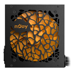 nJoy Titan+ 550 unité d'alimentation d'énergie 550 W 20+4 pin ATX ATX Noir, Orange