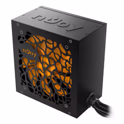nJoy Titan+ 550 unité d'alimentation d'énergie 550 W 20+4 pin ATX ATX Noir, Orange
