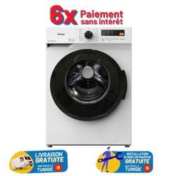 Machine à Laver Automatique ORIENT 7Kg - Blanc (OW-F7V03B)