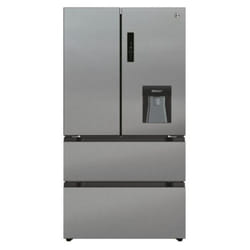 Réfrigérateur Hoover Side By Side 432 Litres Nofrost Silver (HSF818FXW)