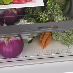 Hoover H-FRIDGE 500 HOCE4T618EB réfrigérateur-congélateur Autoportante 341 L E Noir - Vue supplémentaire 11