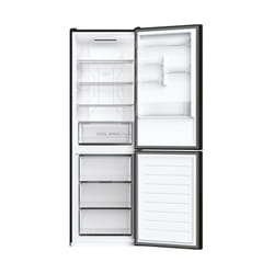 Hoover H-FRIDGE 500 HOCE4T618EB réfrigérateur-congélateur Autoportante 341 L E Noir