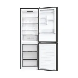 Hoover H-FRIDGE 500 HOCE4T618EB réfrigérateur-congélateur Autoportante 341 L E Noir