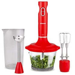 Mixeur Multifonctions 3En1 Newstar 1700W Rouge