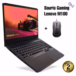 Pc Portable Lenovo Ideapad Gaming 3 AMD Ryzen 5 16Go 512Go SSD Noir (82K201D6FG)