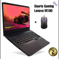 Pc Portable Lenovo Ideapad Gaming 3 AMD Ryzen 5 16Go 512Go SSD Noir (82K201D6FG)