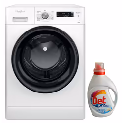 Lave Linge Whirlpool Hublot, 7 kg, 1200Tours/min, 6ème sens, Blanc, FFWS 7235 WB NA
Capacité de lavage: 7 kg 
Vitesse d'essor ...