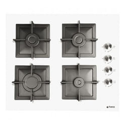 Plaque De Cuisson Vitro FRANCO 60346-WF 4 Feux 60 cm Blanc