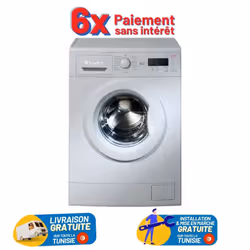 Machine à laver Frontale Condor 7 Kg (CON-G710S) - Silver