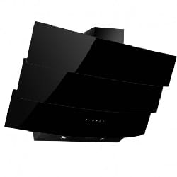 Hotte Franco décorative Vitro + Commande -Noir (FR 1063)