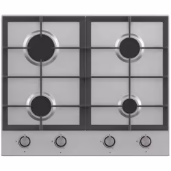 Plaque de cuisson Korus - 4 Foyers - Dimensions 610 x 510 mm - Couleur Inox -