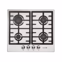 Plaque de cuisson Elleti 35220CDN - 4 brûleurs à gaz - Dimensions 60 cm - Système d'allumage électrique - Système de sécurité ...
