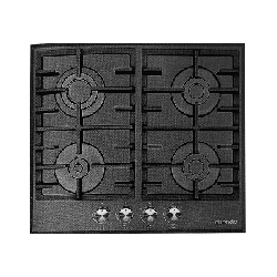 Plaque de cuisson Elleti 4 feux - 60cm - Noir (20225d)