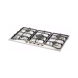 Plaque de cuisson Elleti 22380DN - 5 brûleurs à gaz - Dimensions 70 cm - Système d'allumage automatique - Système de sécurité ...