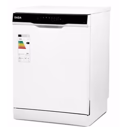 Lave Vaisselle SABA 12 couverts blanc ( FNPA 12)  Lave vaisselle - Capacité : 12 couverts - Puissance chauffe: 2000 W- 6 prog ...
