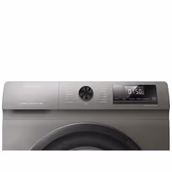 Hisense WFQP8014EVMT machine à laver Charge avant 8 kg 1400 tr/min Acier inoxydable