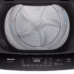 Hisense WTJA1402T machine à laver Charge par dessus 14 kg Gris