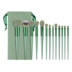 Kit de pinceaux de Maquillage professionnels - vert