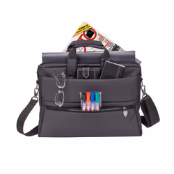 Rivacase 8630 sacoche d'ordinateurs portables 15.6" Sac Messenger Noir - Vue supplémentaire 6