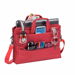 Rivacase 8630 sacoche d'ordinateurs portables 15.6" Sac Messenger Rouge