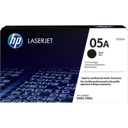 HP 05A toner LaserJet noir authentique (CE505A)