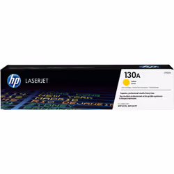 HP Cartouche de toner jaune d'origine LaserJet 130A, 1000 pages, Jaune, 1 pièce(s)