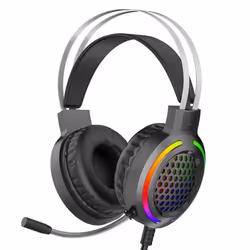 Casque Gamer Kaku - Connectivité: Filaire  - Interface: USB - Fréquence: 20 Hz-20 kHz - Longueur du câble: 2.1 Mètres - Casqu ...