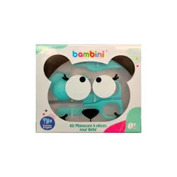 Kit Manucure 4 Pièces Pour Bébés Bambini