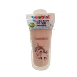Tasse Bec Souple Anti-Fuites Incassable Bleu 6m+ Bambini