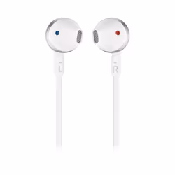 Écouteurs Bluetooth JBL Tune 205BT Argent - Casque sans fil avec appel et musique