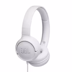 JBL Tune 500, Avec fil, 20 - 20000 Hz, Musique, 148 g, Écouteurs, Blanc