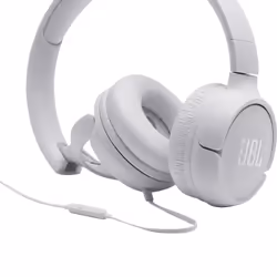 JBL Tune 500 Écouteurs Avec fil Arceau Musique Blanc