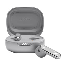 JBL LIVE FLEX Casque Sans fil Ecouteurs Musique Bluetooth Argent