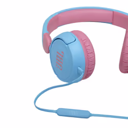 JBL JR310 Écouteurs Avec fil Arceau Musique Bleu