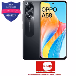 Oppo A58 8Go 128Go Noir