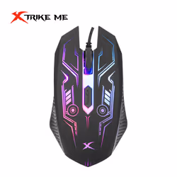 Xtrike Me CM-406 clavier Souris incluse USB Noir