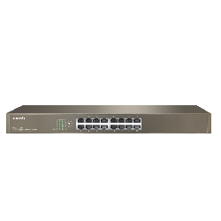 Tenda TEG1016G commutateur réseau Non-géré Gigabit Ethernet (10/100/1000) 1U Bleu
