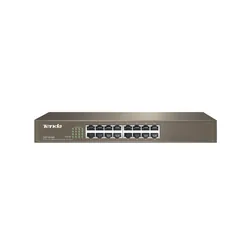 Switch Non-Géré Fast Ethernet 10/100 Mbps Gris Tenda TEF1016D