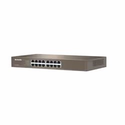 Switch Non-Géré Fast Ethernet 10/100 Mbps Gris Tenda TEF1016D