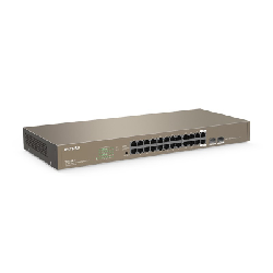 Tenda TEG1024F commutateur réseau Non-géré L2 Gigabit Ethernet (10/100/1000) 1U Gris