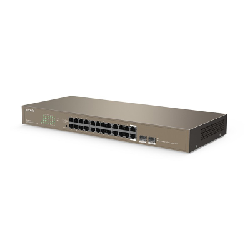 Tenda TEG1024F commutateur réseau Non-géré L2 Gigabit Ethernet (10/100/1000) 1U Gris