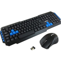 Ensemble Clavier & Souris Sans Fil PROMATE ProCombo-12 - Noir