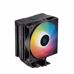 DeepCool AG400 Digital BK ARGB, Refroidisseur d'air, 12 cm, 75,89 cfm, Noir